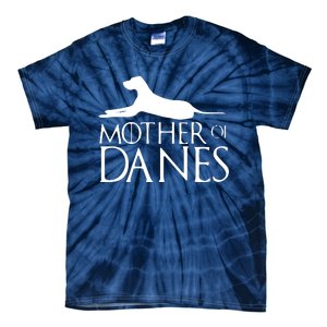 Womens Mother Of Danes Funny Funny Great Dane Tie-Dye T-Shirt