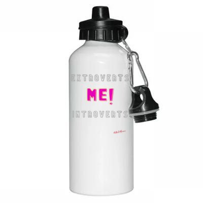 Womens Me ! Personality , Funny , Witty Design Aluminum Water Bottle