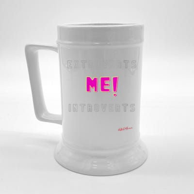 Womens Me ! Personality , Funny , Witty Design Beer Stein