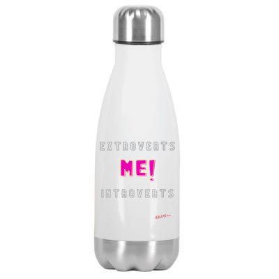 Womens Me ! Personality , Funny , Witty Design Stainless Steel Insulated Water Bottle