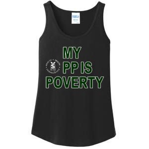 Wealthhealthenviro My Pp Is Poverty Ladies Essential Tank