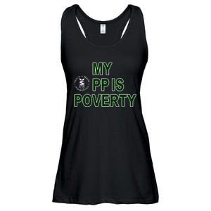 Wealthhealthenviro My Pp Is Poverty Ladies Essential Flowy Tank