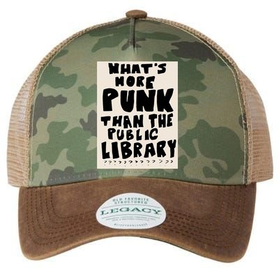 Whats More Punk Than The Public Library Legacy Tie Dye Trucker Hat