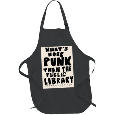 Whats More Punk Than The Public Library Apron