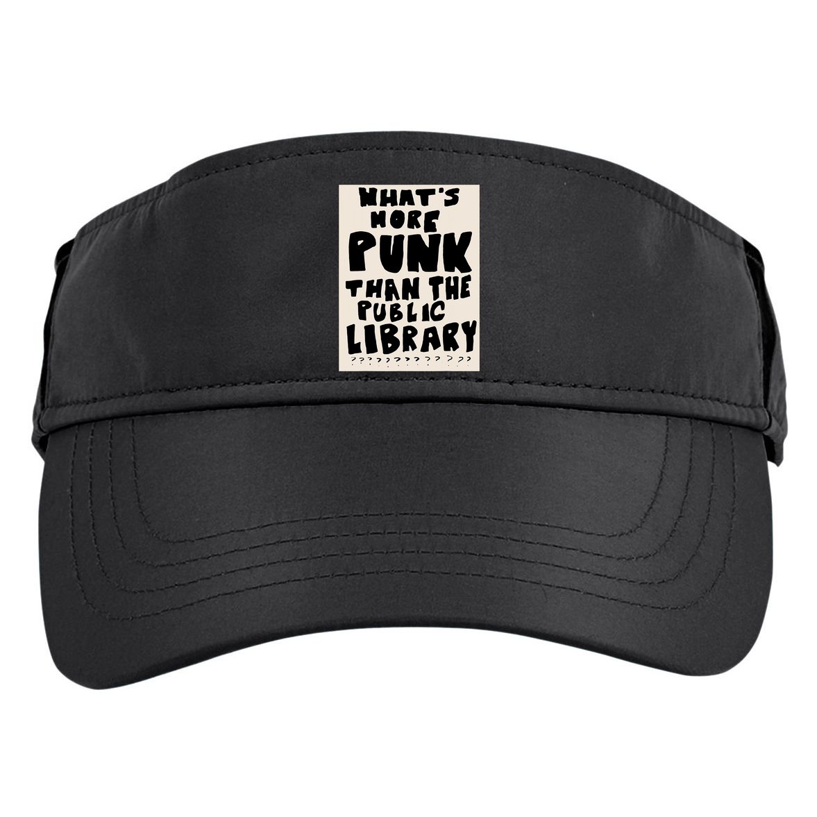 Whats More Punk Than The Public Library Adult Drive Performance Visor