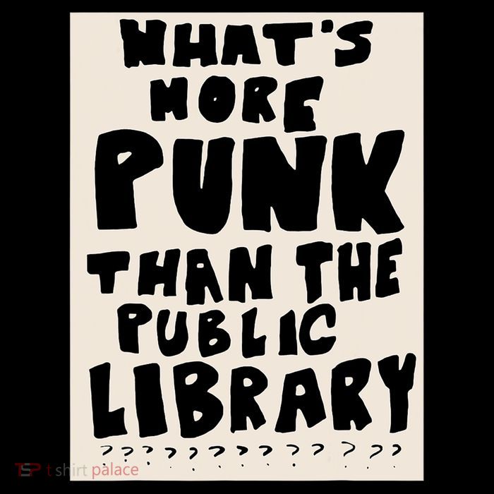 Whats More Punk Than The Public Library 16 in Basic Backpack