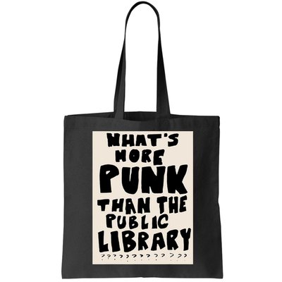 Whats More Punk Than The Public Library Bag