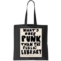 Whats More Punk Than The Public Library Bag