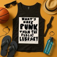 Whats More Punk Than The Public Library Tank Top
