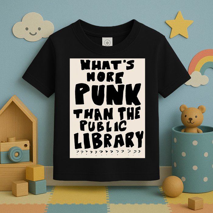 Whats More Punk Than The Public Library Toddler T-Shirt