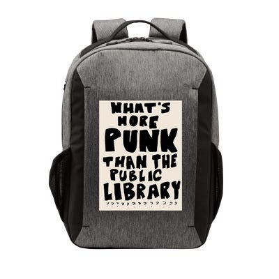 Whats More Punk Than The Public Library Vector Backpack