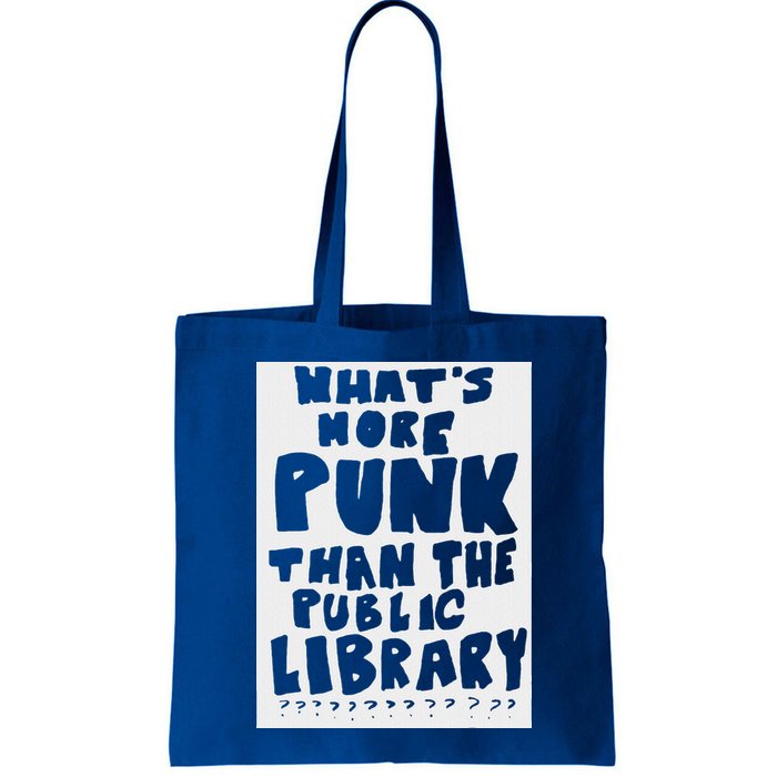 WhatS More Punk Than The Public Library Bag