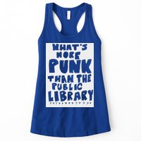 WhatS More Punk Than The Public Library Womens Tank Top