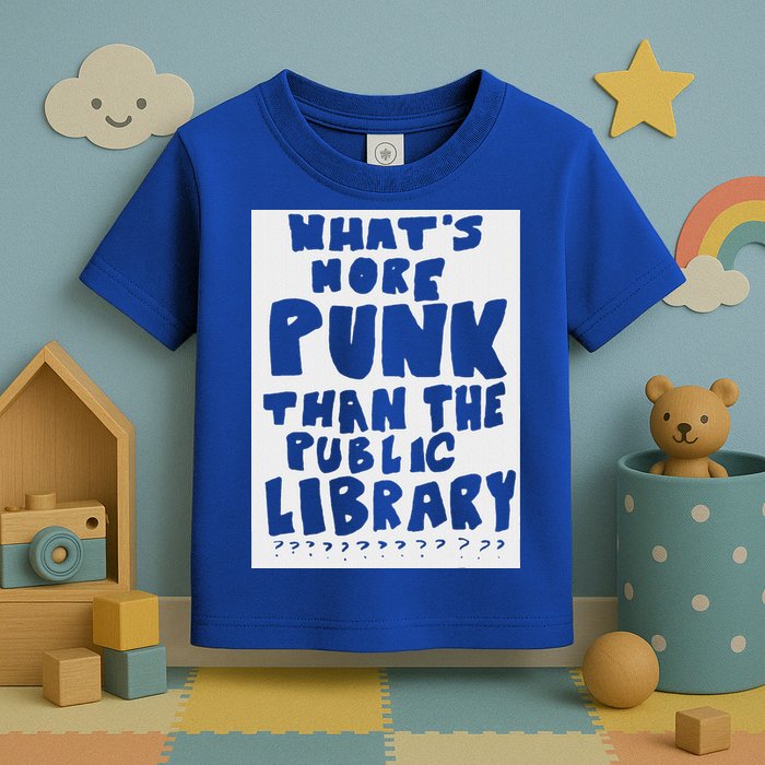 WhatS More Punk Than The Public Library Toddler T-Shirt