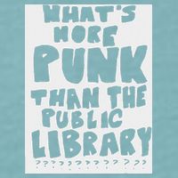 WhatS More Punk Than The Public Library Sueded Cloud Jersey T-Shirt