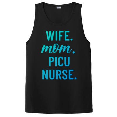 Wife Mom Picu Nurse Appreciation Cute Gift PosiCharge Competitor Tank