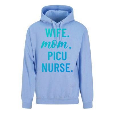 Wife Mom Picu Nurse Appreciation Cute Gift Unisex Surf Hoodie