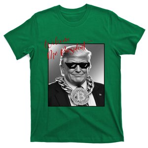 Welcome Mr. President Gansta Thug Donald Trump Bitcoin Meme T-Shirt