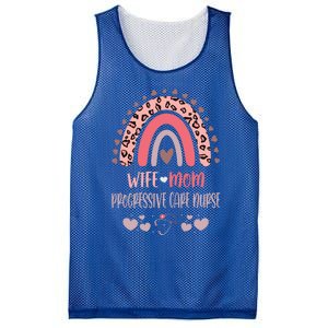 Wife Mom Progressive Care Nurse Strong As A Mother Nurse Mom Gift Mesh Reversible Basketball Jersey Tank