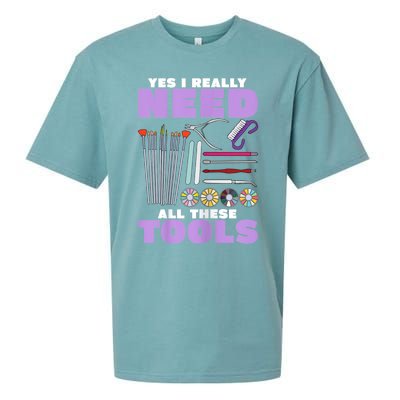 Womens Manicurist Pedicurist For Nail Artists Funny Tools Sueded Cloud Jersey T-Shirt