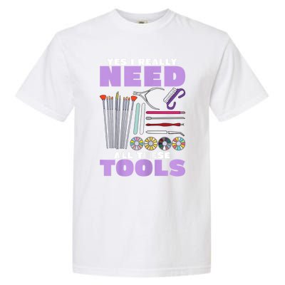 Womens Manicurist Pedicurist For Nail Artists Funny Tools Garment-Dyed Heavyweight T-Shirt