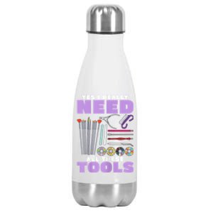 Womens Manicurist Pedicurist For Nail Artists Funny Tools Stainless Steel Insulated Water Bottle