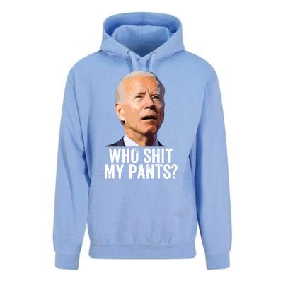 Who My Pants Anti Joe Biden Funny Conservative Unisex Surf Hoodie