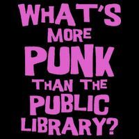 What's More Punk Than The Public Library Funny Retro 16 in Basic Backpack