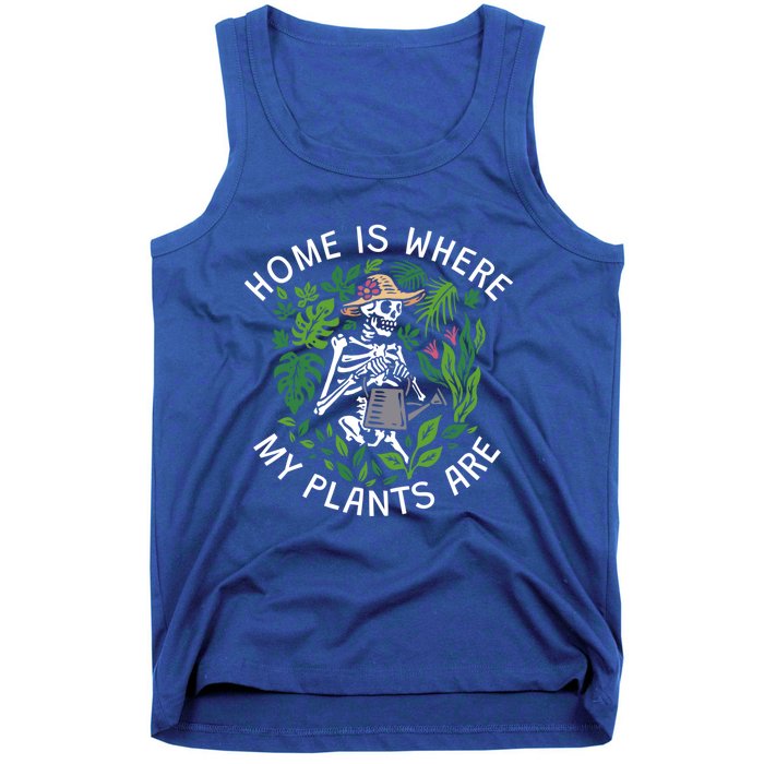 Where My Plants Are Funny Gift Tank Top