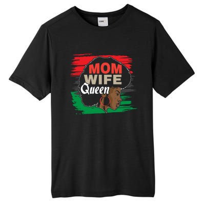 Wife Mom Queen African Cool Gift Tall Fusion ChromaSoft Performance T-Shirt