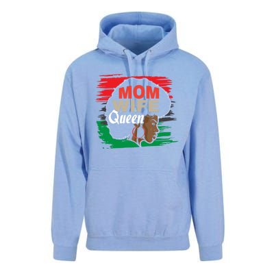 Wife Mom Queen African Cool Gift Unisex Surf Hoodie