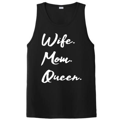 Wife Mom Queen Gift PosiCharge Competitor Tank