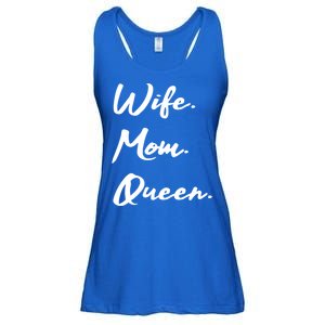 Wife Mom Queen Gift Ladies Essential Flowy Tank