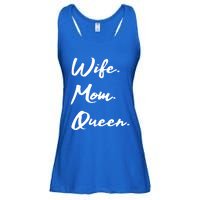 Wife Mom Queen Gift Ladies Essential Flowy Tank