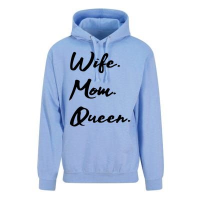 Wife Mom Queen Gift Unisex Surf Hoodie