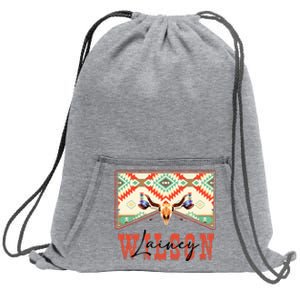 Watermelon Moonshine Retro Country Music Sweatshirt Cinch Pack Bag