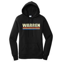 Warren Michigan Retro Style 1980's Logo Women's Pullover Hoodie