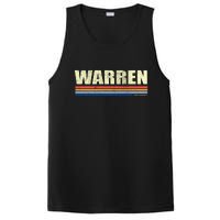 Warren Michigan Retro Style 1980's Logo PosiCharge Competitor Tank