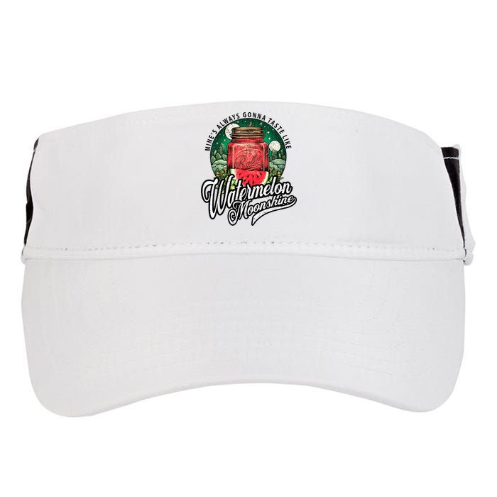 Watermelon Moonshine Retro Country Music Adult Drive Performance Visor