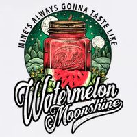 Watermelon Moonshine Retro Country Music Adult Drive Performance Visor