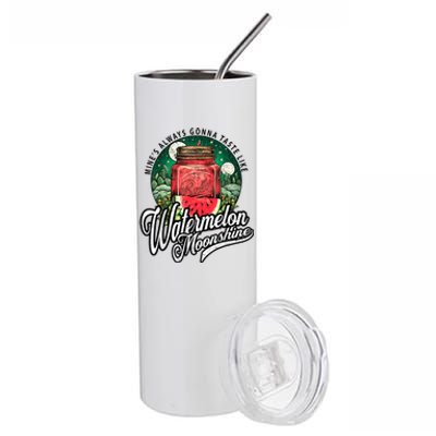 Watermelon Moonshine Retro Country Music Stainless Steel Tumbler