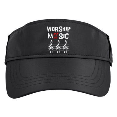 Worship Music Religious Faith Celebration Adult Drive Performance Visor