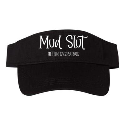 Womens Mud Run Race Team 4x4 Offroading ATV Mud Slut Valucap Bio-Washed Visor