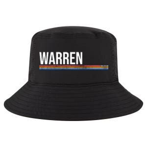 Warren Michigan Retro Logo Cool Comfort Performance Bucket Hat