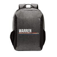 Warren Michigan Retro Logo Vector Backpack