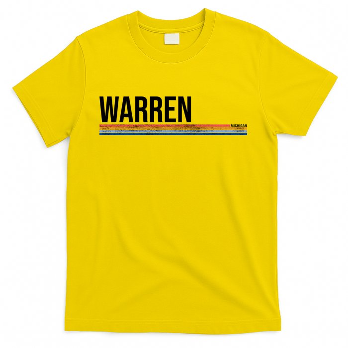 Warren Michigan Retro Logo T-Shirt