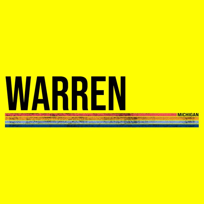 Warren Michigan Retro Logo T-Shirt