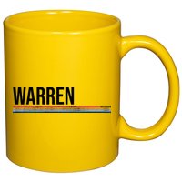 Warren Michigan Retro Logo 11oz C Handle Ceramic Mug