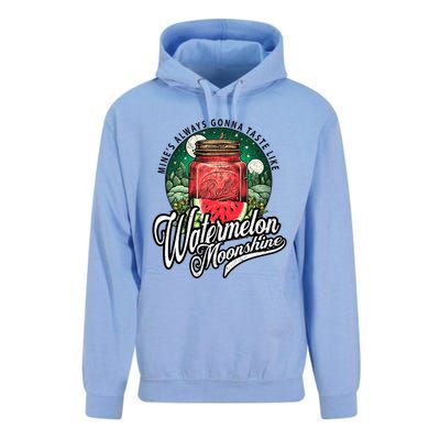 Watermelon Moonshine Retro Country Music Unisex Surf Hoodie