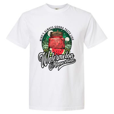 Watermelon Moonshine Retro Country Music Garment-Dyed Heavyweight T-Shirt